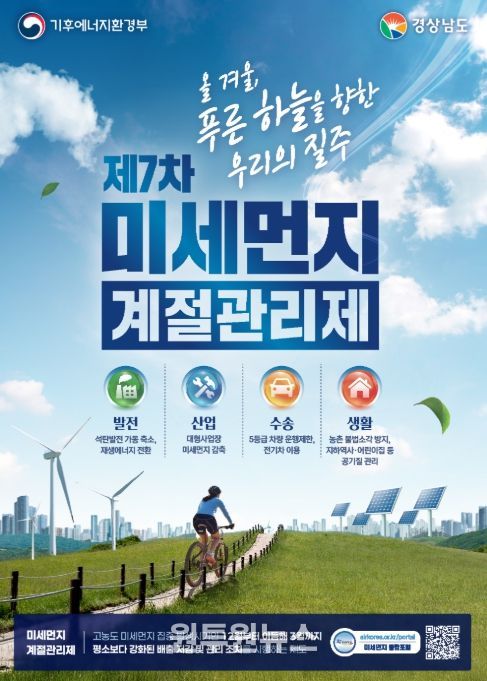 ‘제7차 미세먼지 계절관리제’ 포스터
