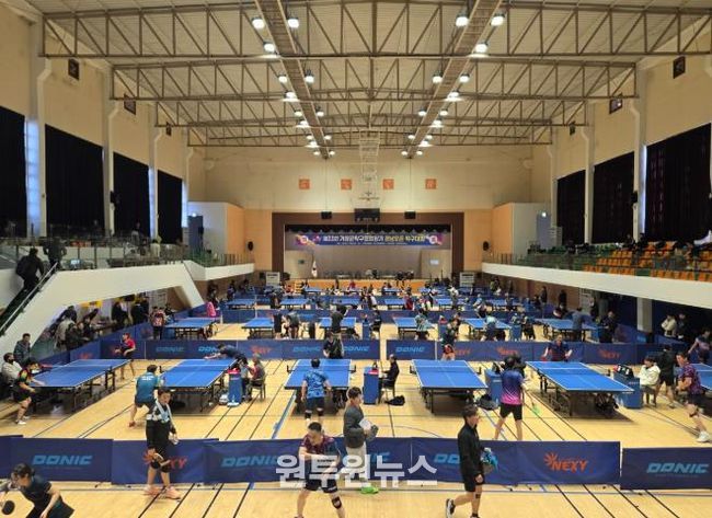 거창군, 제33회 거창군탁구협회장기 경남오픈 탁구대회 성료