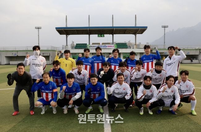 영암군 부여군과 교류대회