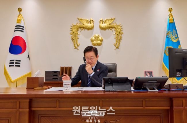 한국·루마니아 정상 통화(대통령실)