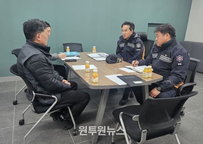 남양주소방서, 고층건축물 화재안전 현장점검 및 간담회 실시