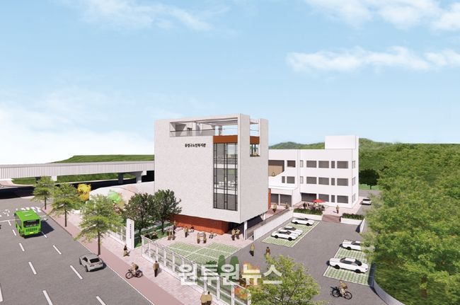 유성구노인복지관 별관 조감도