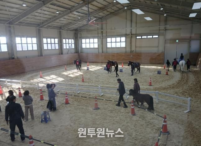 상주시,‘장애인(초중고) 겨울 재활 승마 캠프’시행