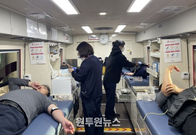 청도군, 사랑의 헌혈운동