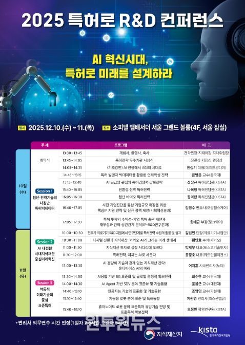 2025 특허로 R&D 컨퍼런스 포스터