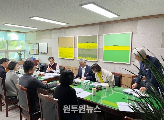 12일 개최된 2025년도 무안군융복합센터 운영위원회