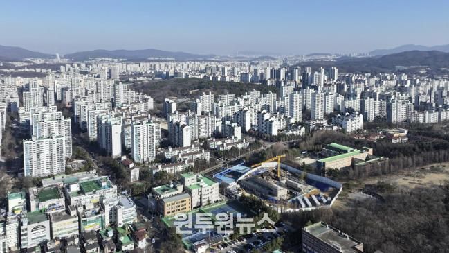 분당 노후계획도시 전경