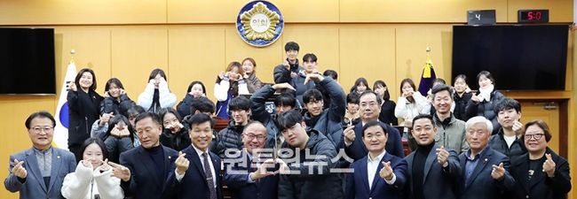 서산중앙고교 학생자치회, 서산시의회 견학