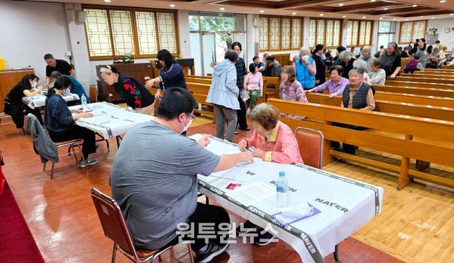 민생회복 소비쿠폰(찾아가는 신청 서비스 현장)