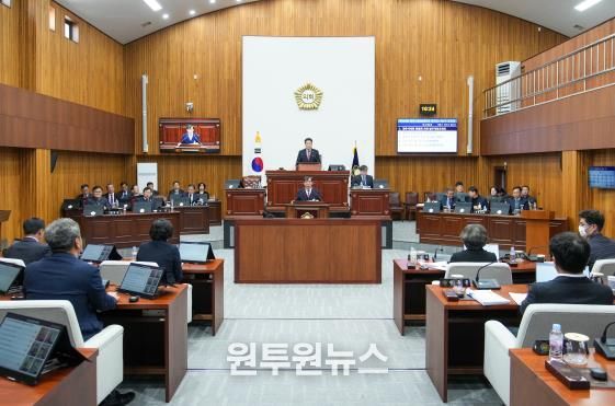경주시의회, 제294회 제2차 정례회 제3차 본회의 열어
