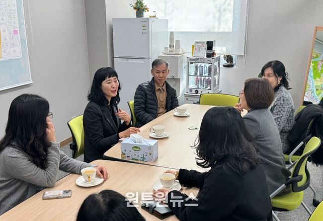 세종시 고운동, 역대 동장 초청 간담회