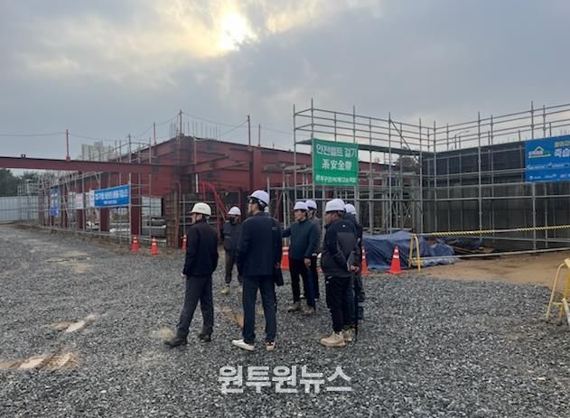 파주시, 전문시민감사관과 함께 대형건설공사장 현장감사 실시