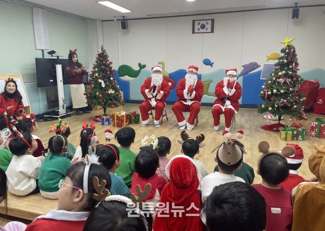 학생수련원, 찾아가는 산타 이벤트 운영