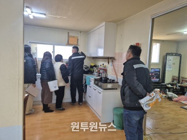 하남 미사3동, ㈜한영이엔씨와 함께 안전취약가구 전기·소방 안전 현장점검 실시