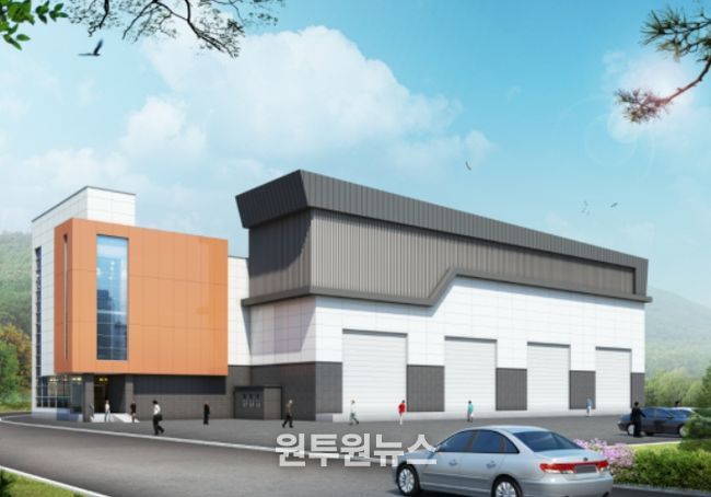 동비응변전소 조감도