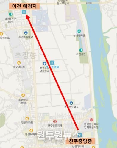 2030년, 진주중앙중 초장동 이전 본격 추진