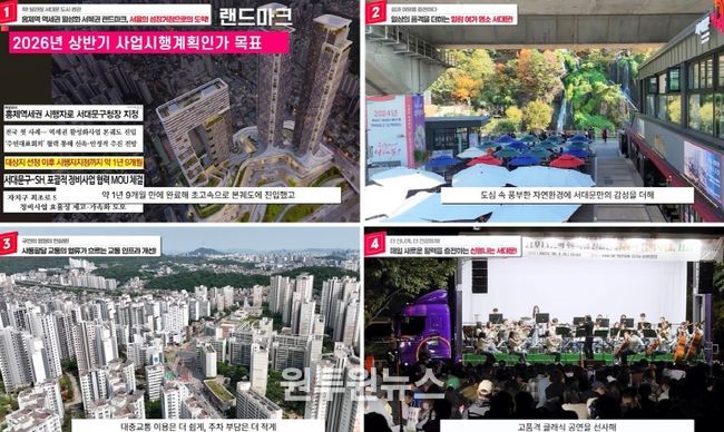 ‘서대문구 2025년 구정 10대 성과’ 영상 화면