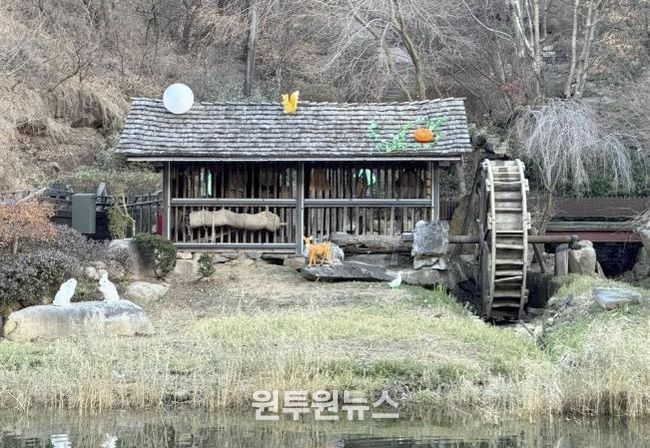 홍제천 너와집 (낮 경관)