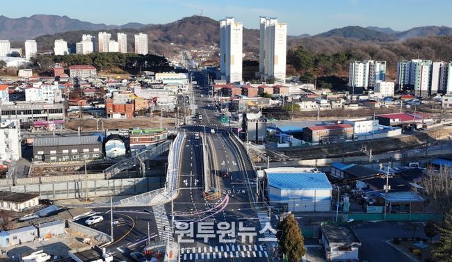 마암과선교 개통 사진