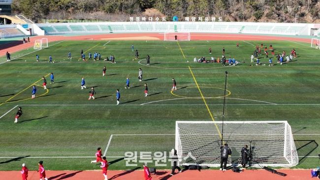 완도군, 장보고배 축구 스토브리그