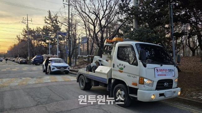 시흥도시공사, “우리 아이 안전이 최우선”... 불법 주정차 집중 계도에 총력