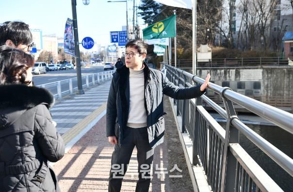 수원시 영통구, 도심 속 꽃길로 일상에 쉼 더한다, 꽃길 조성 대상지 현장 점검