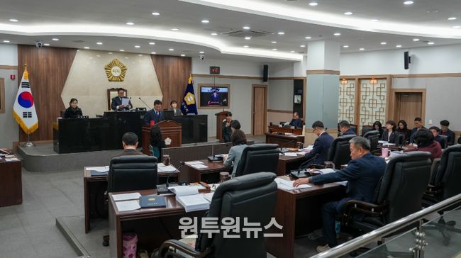 괴산군의회, 2026년 새해 첫 임시회 폐회