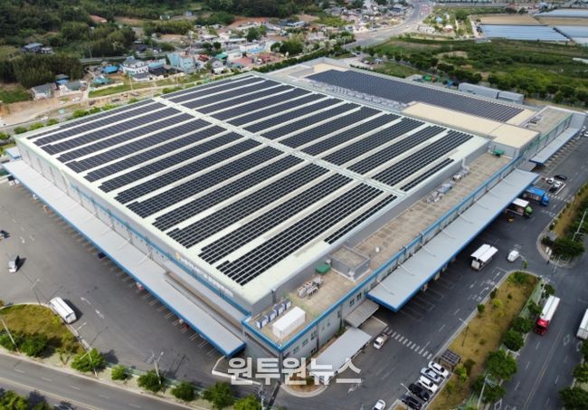 밀양 물류센터 태양광발전소