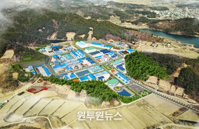 곡성군 운곡특화농공단지 조감도