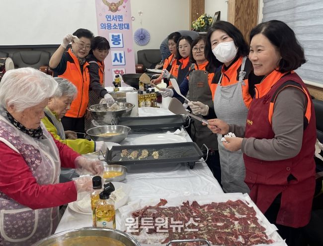 설 명절 앞두고 소외계층 돌봄·골목상권 활성화 봉사