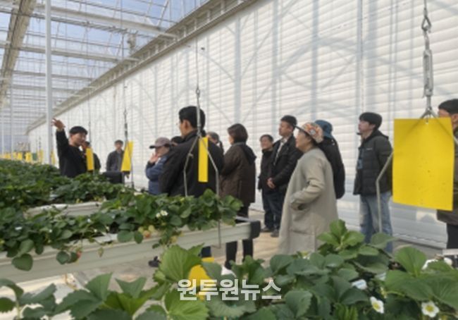 우수농장 현장견학