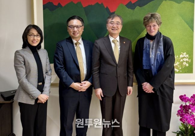 코리아소사이어티 대표단 면담