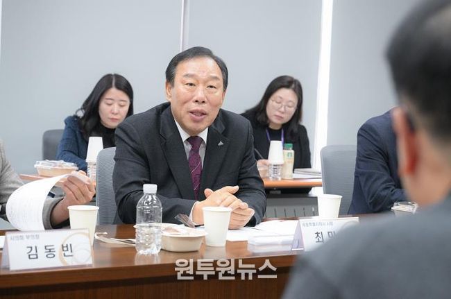 최민호 세종시장, 부강산단 입주기업과 현장소통