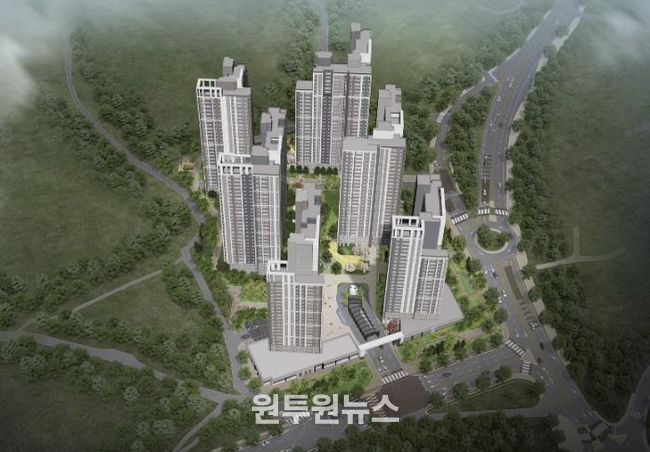 함창 윤직 공동주택 조감도