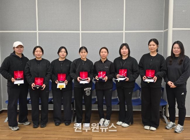 사격실업팀, 대한사격연맹 정기표창 7관왕