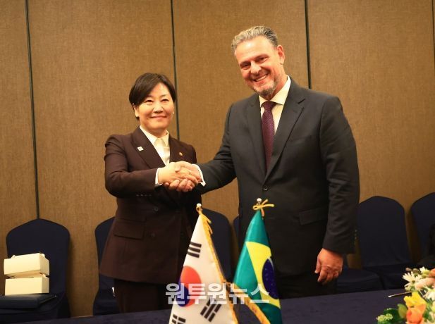 송미령 농림축산식품부 장관, 브라질 농업축산부 장관 면담