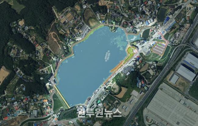 안성시, 노을과 음악이 만나는 '칠곡호수공원' 3월 27일 개장