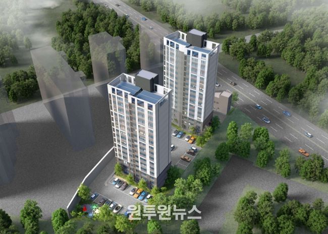 추경 관련 사업-만원주택 사업 조감도