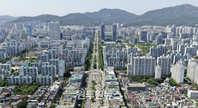 안양 평촌신도시 전경