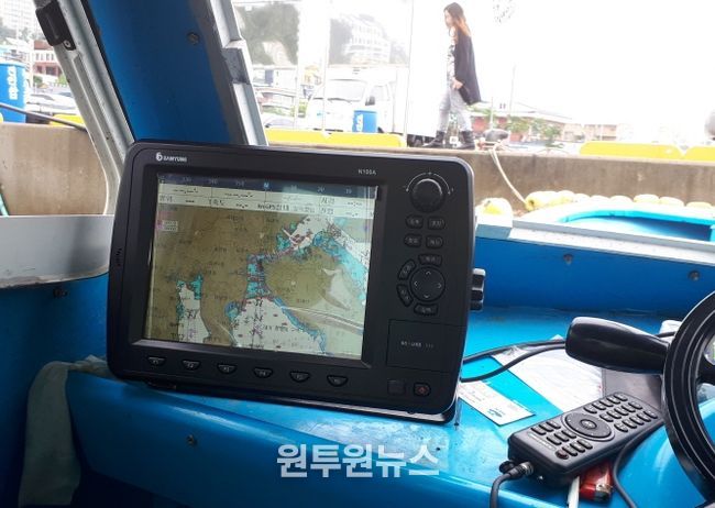 안전·소방·통신 안전장비 설치 사진 (GPS플로터)