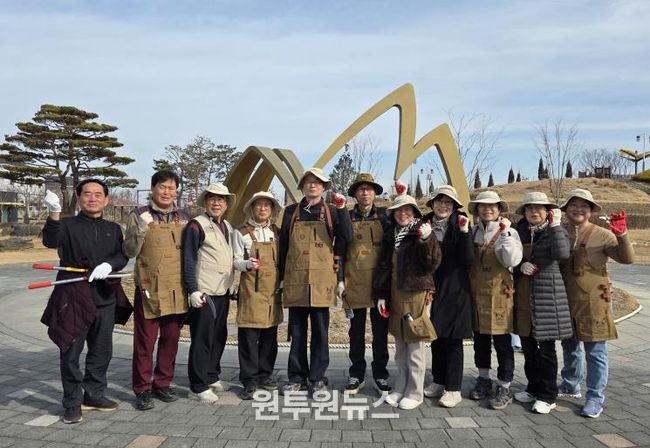 평택시, 시민과 함께하는 정원관리 봉사활동 본격 추진