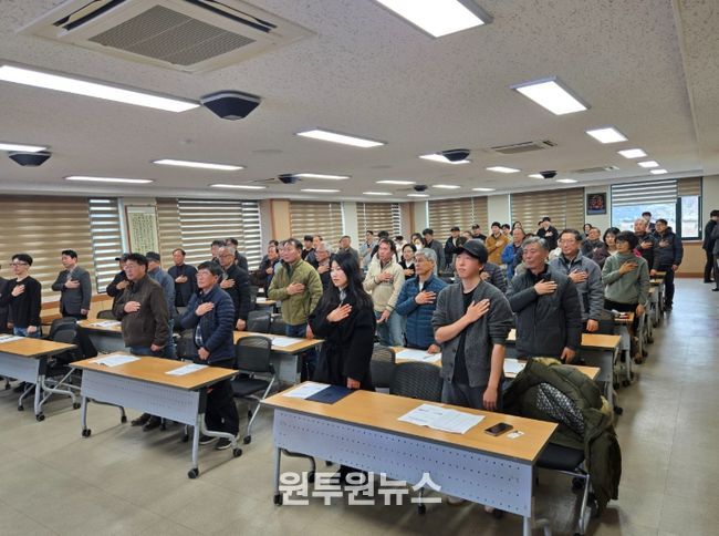 026년 홍천농업인대학 입학식