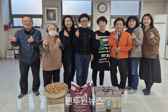 수원시 장안구 조원2동 주민자치회, 정월대보름 맞이 '사랑의 간식 나눔'