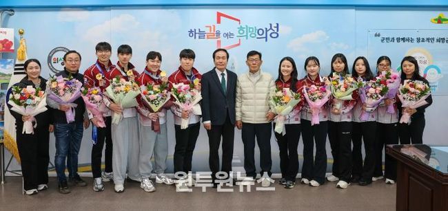 의성군청컬링팀, 제107회 전국동계체육대회 전 부문 맹활약