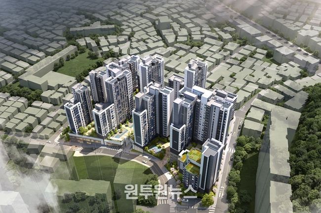 조감도(참고자료로서 통합심의 조치계획 수립 및 인허가 과정 등에서 조정될 수 있음)