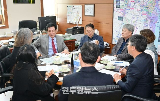 홍유준 문화복지환경위원장, 사회복지법인 노인의료복지시설 종사자 처우 개선 간담회