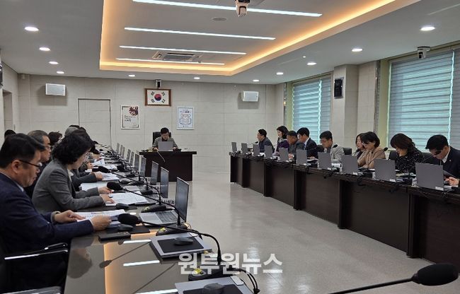 윤건영 교육감, _2026년 청렴 충북교육 종합 추진계획_ 공유 회의 개최