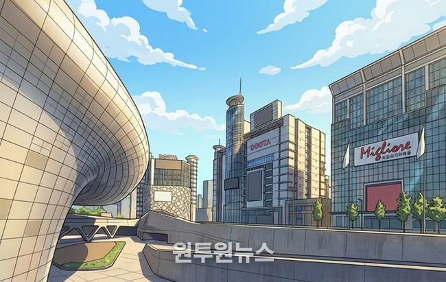 서울 명소 3D 디지털 애셋(동대문(DDP) 일대)