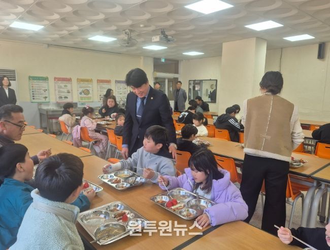 신학기 학교급식 현장 점검