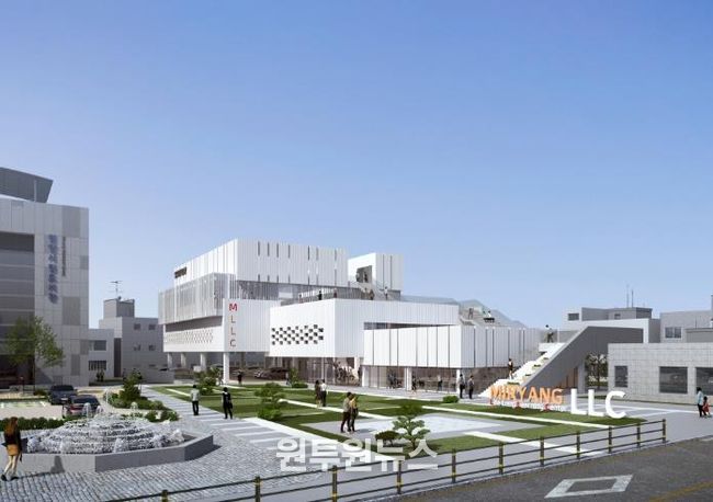 밀양시평생학습관 조감도